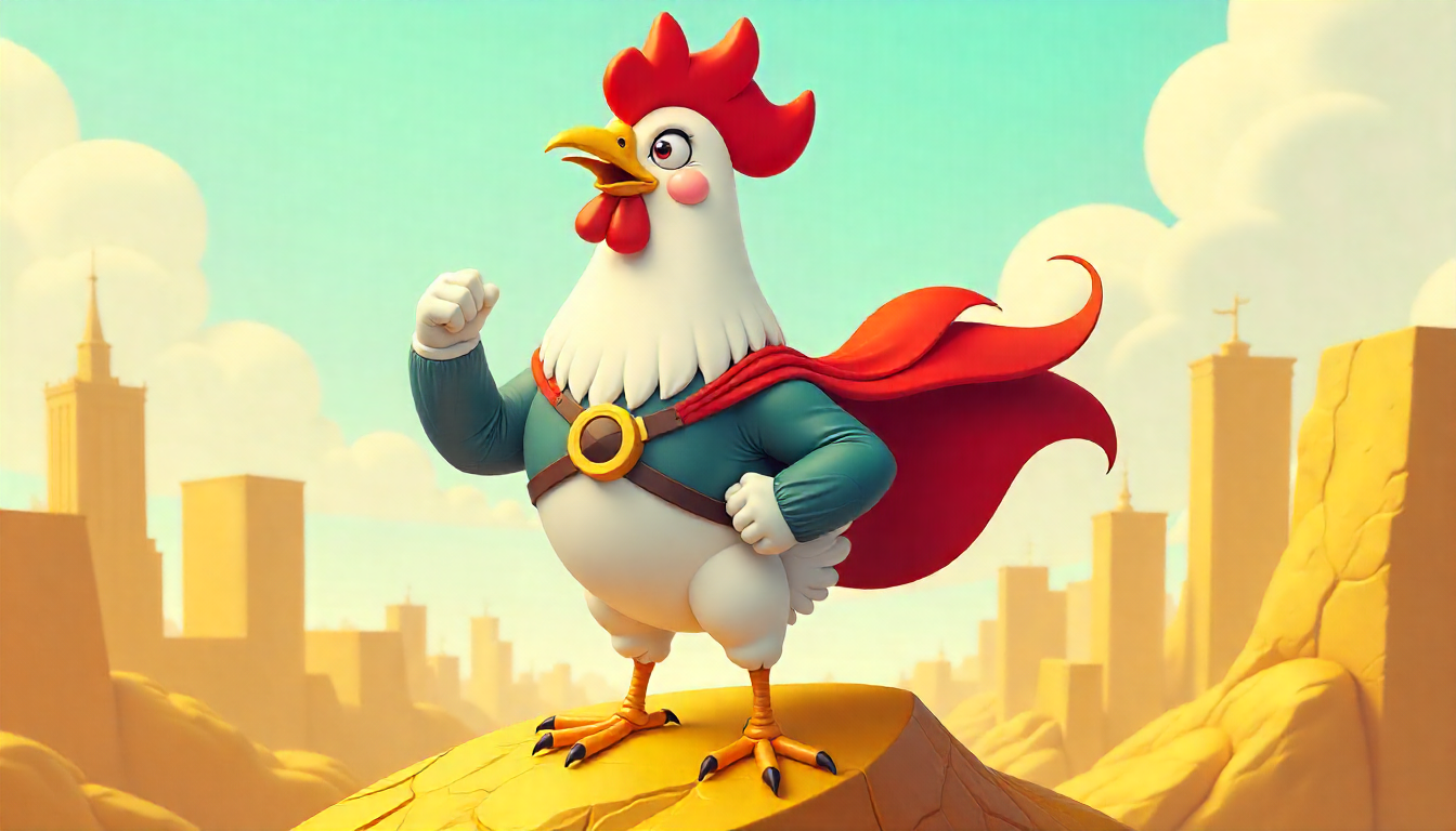 Chicken folklore graphic
